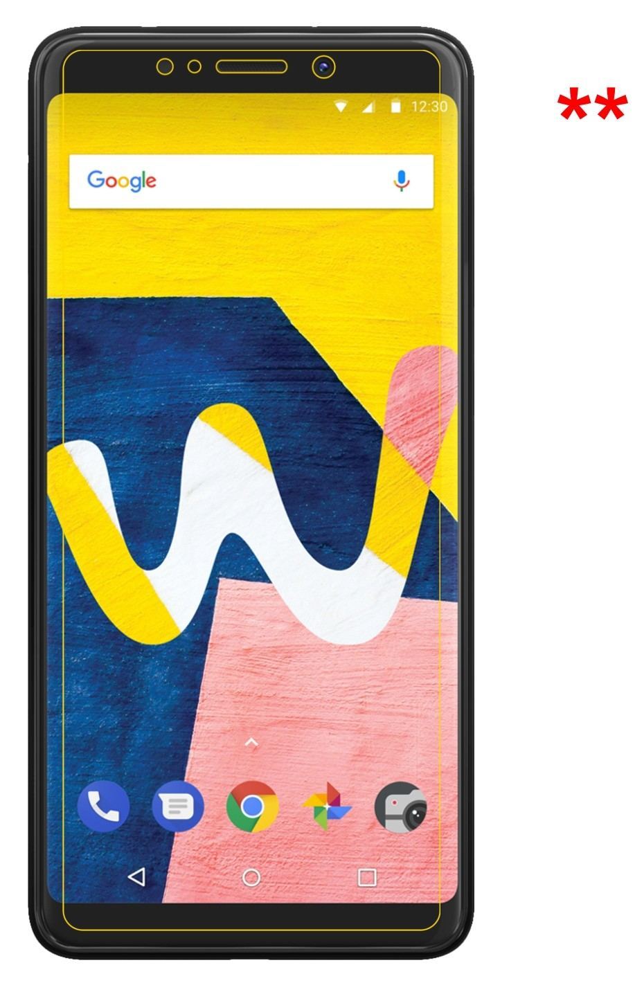 6x Schutzfolie matt für Wiko View Lite Display-Sch (6)