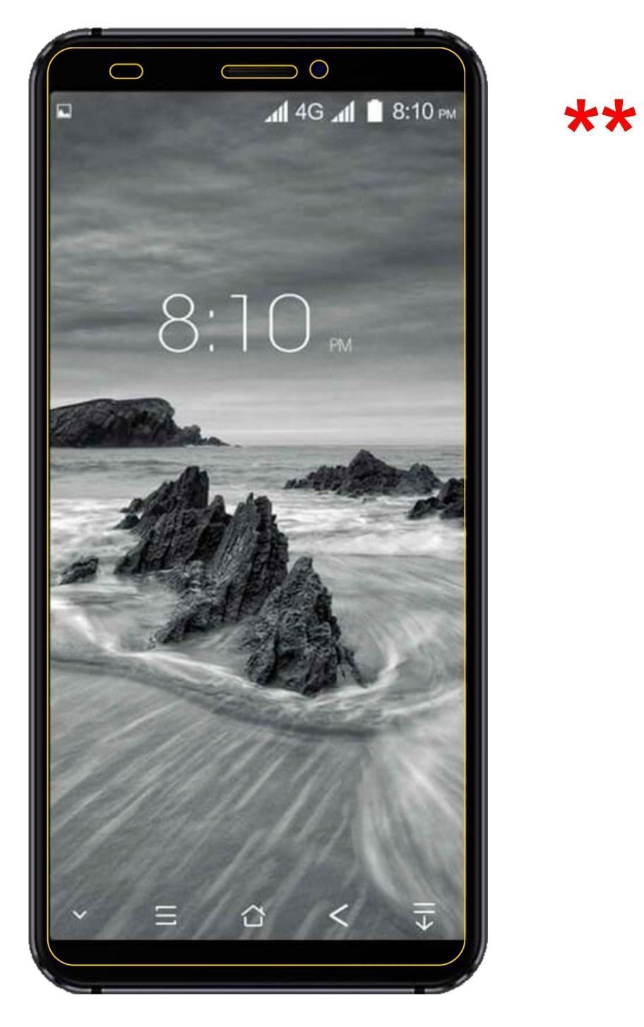 6x Schutzfolie matt für Blackview S6 Display-Schut (6)