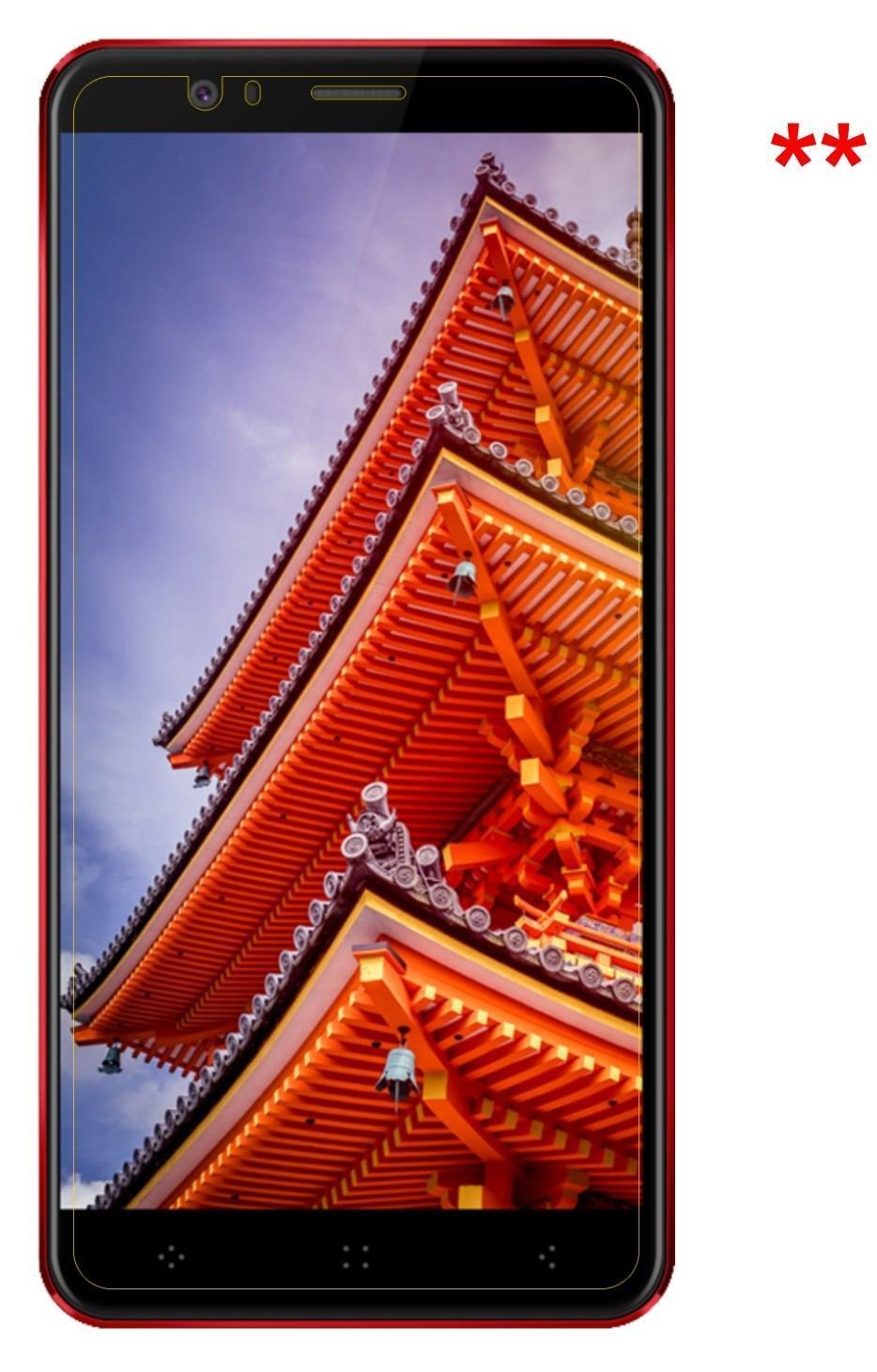 2x Schutzfolie matt für Elephone P8 3D Display-Sch (6)