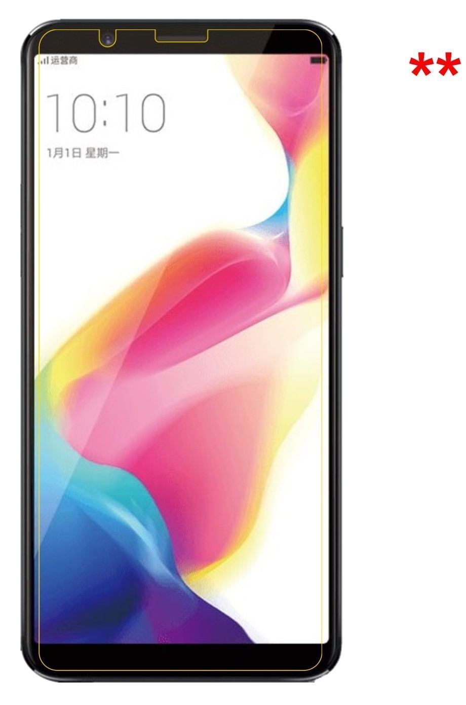 2x 9H Schutzfolie für Oppo R11s Panzerfolie (9)