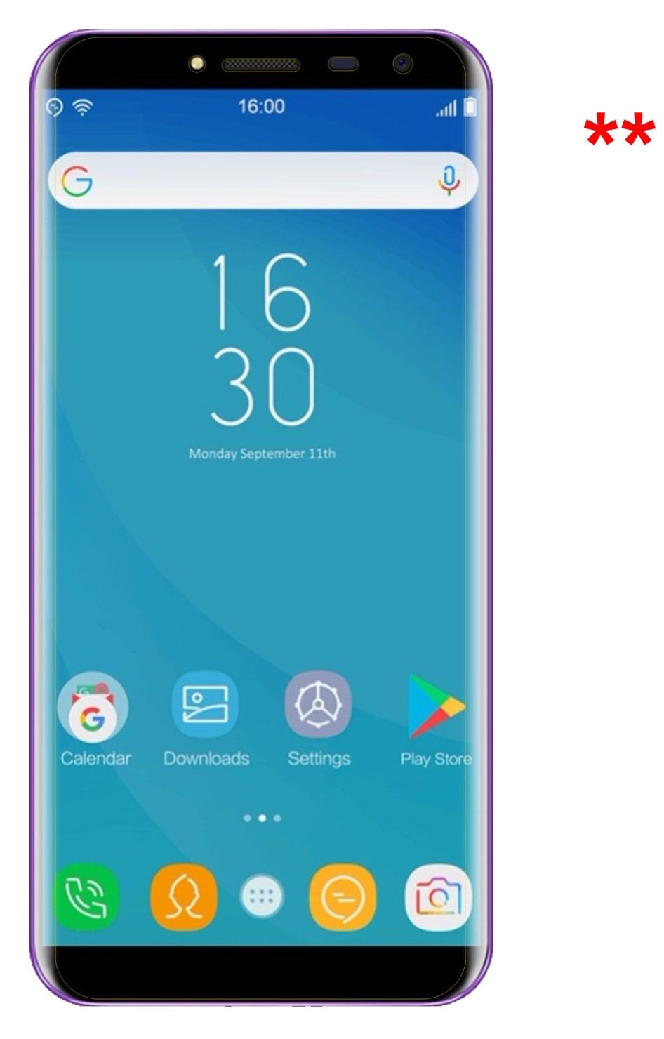 Blickschutzfolie für Oukitel C8 matt Schutzfolie P (5)