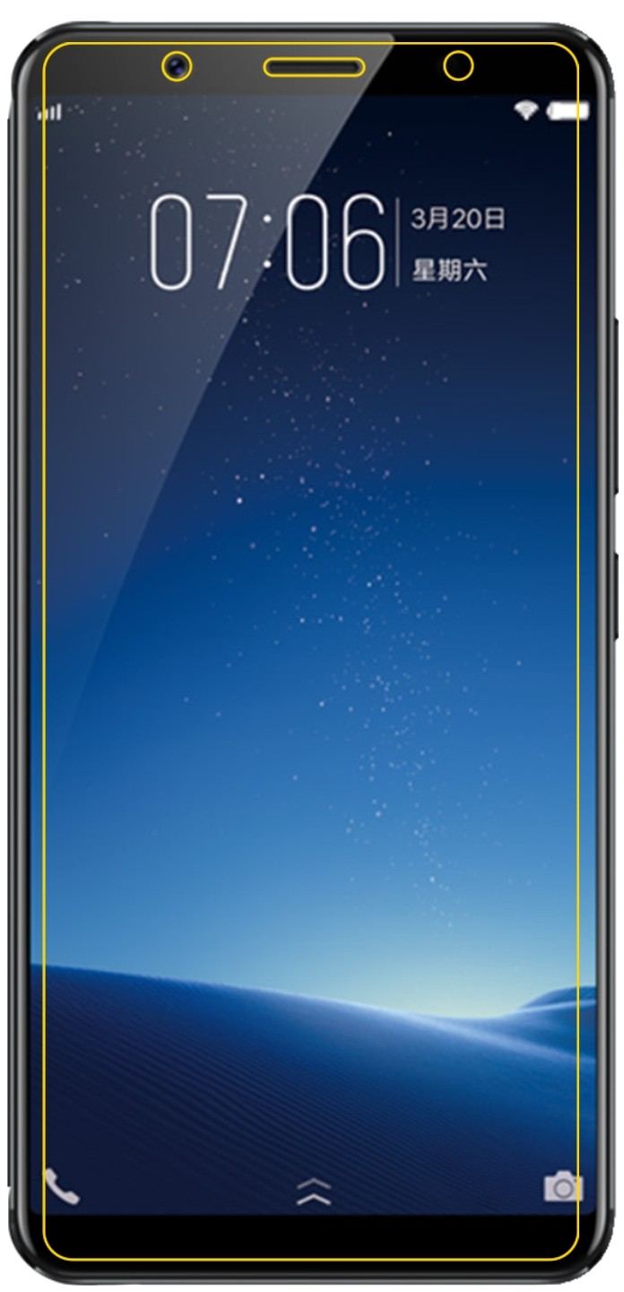 6x Schutzfolie matt für Vivo X20 Plus Display-Schu (6)