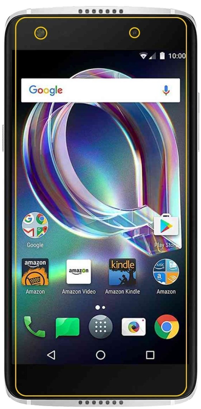 2x Schutzfolie klar für Alcatel Idol 5s Display-Sc (5)