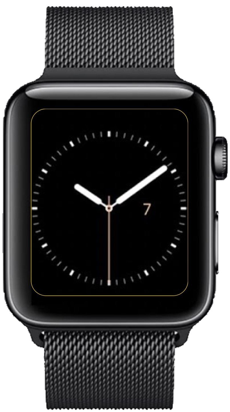 6x Schutzfolie matt für Apple Watch Series 3 42mm (6)