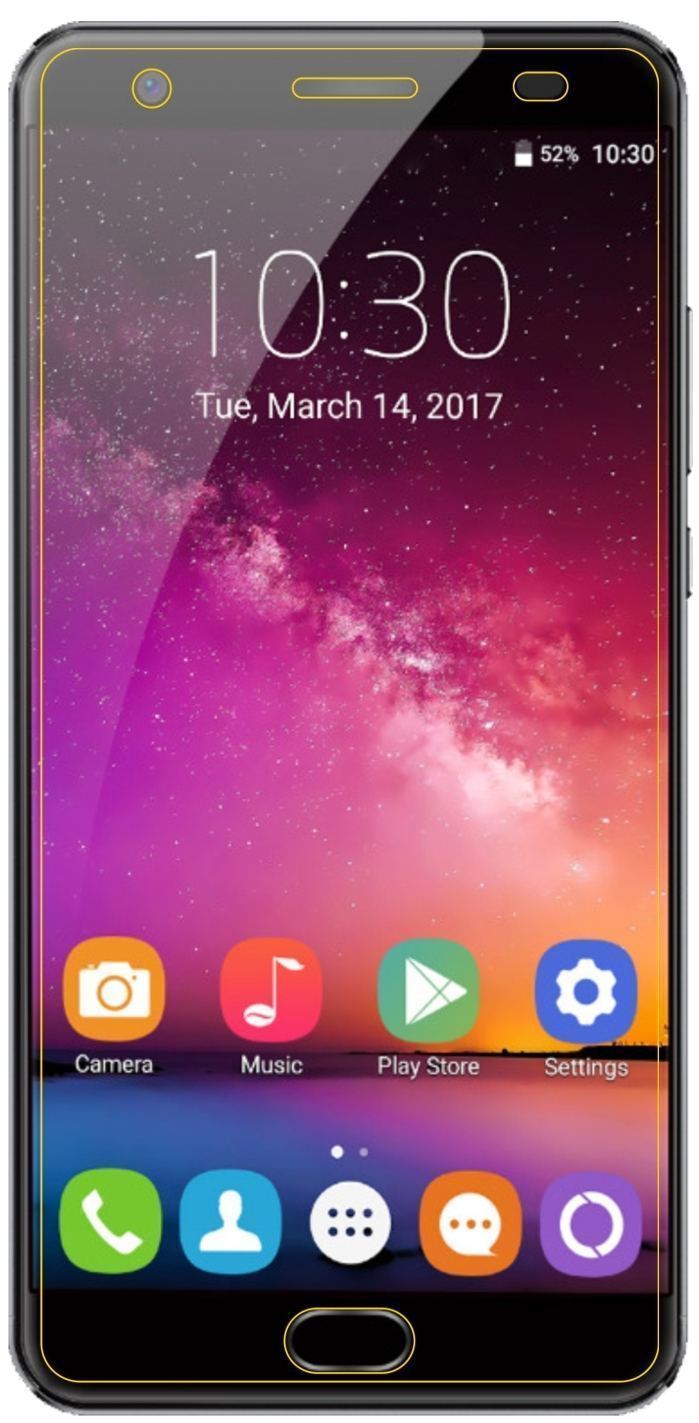 Blickschutzfolie für Oukitel K6000 Plus matt Schut (5)