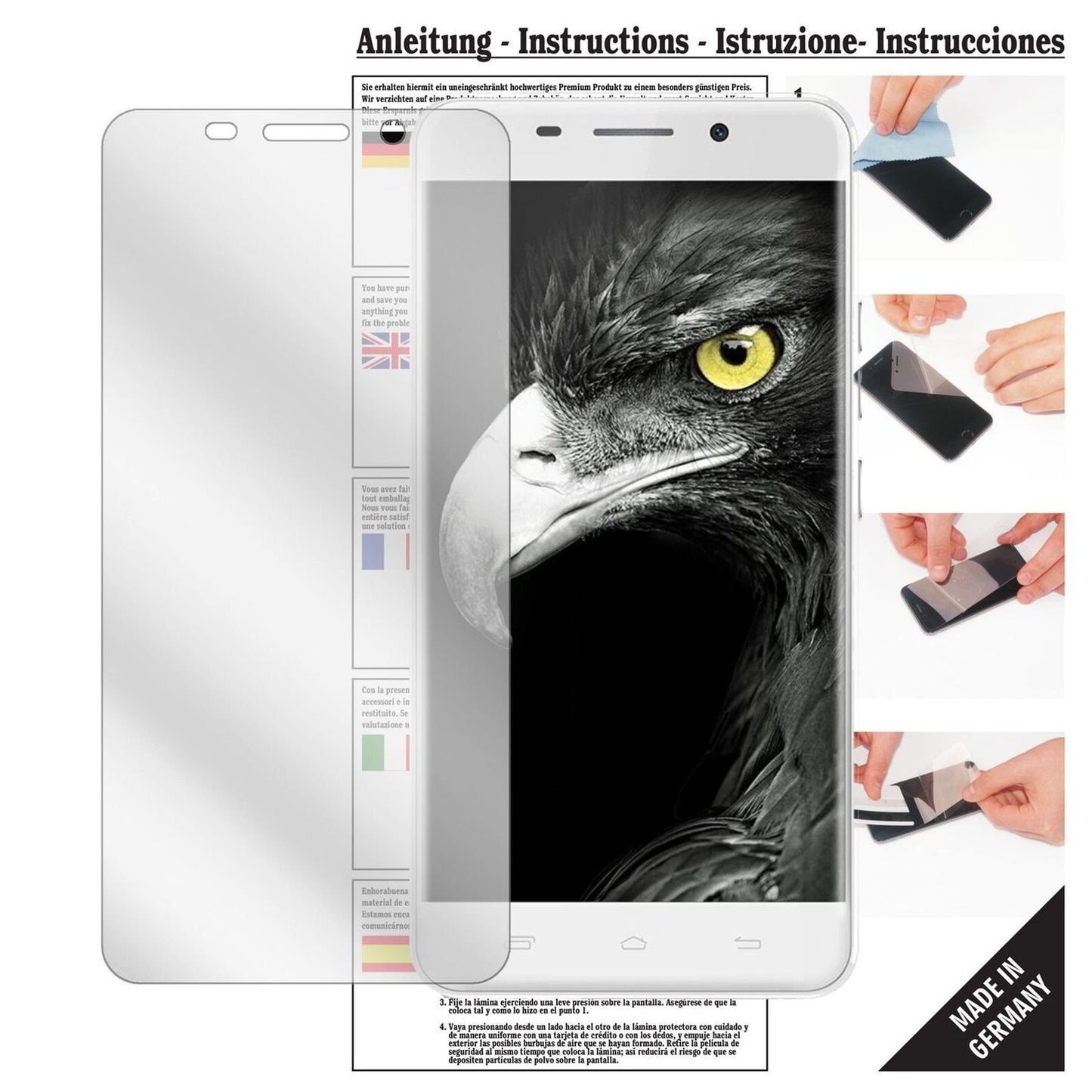6x Schutzfolie klar für Ulefone Metall Display-Sch (1)