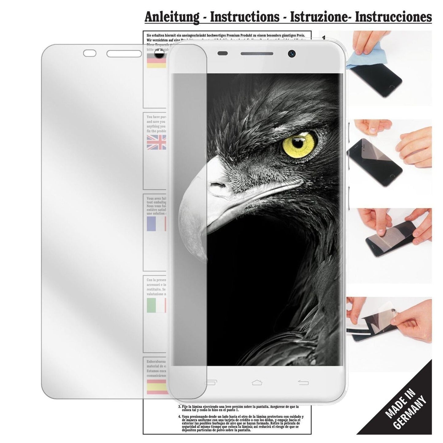 6x Schutzfolie klar für Ulefone Metall Display-Sch (1)