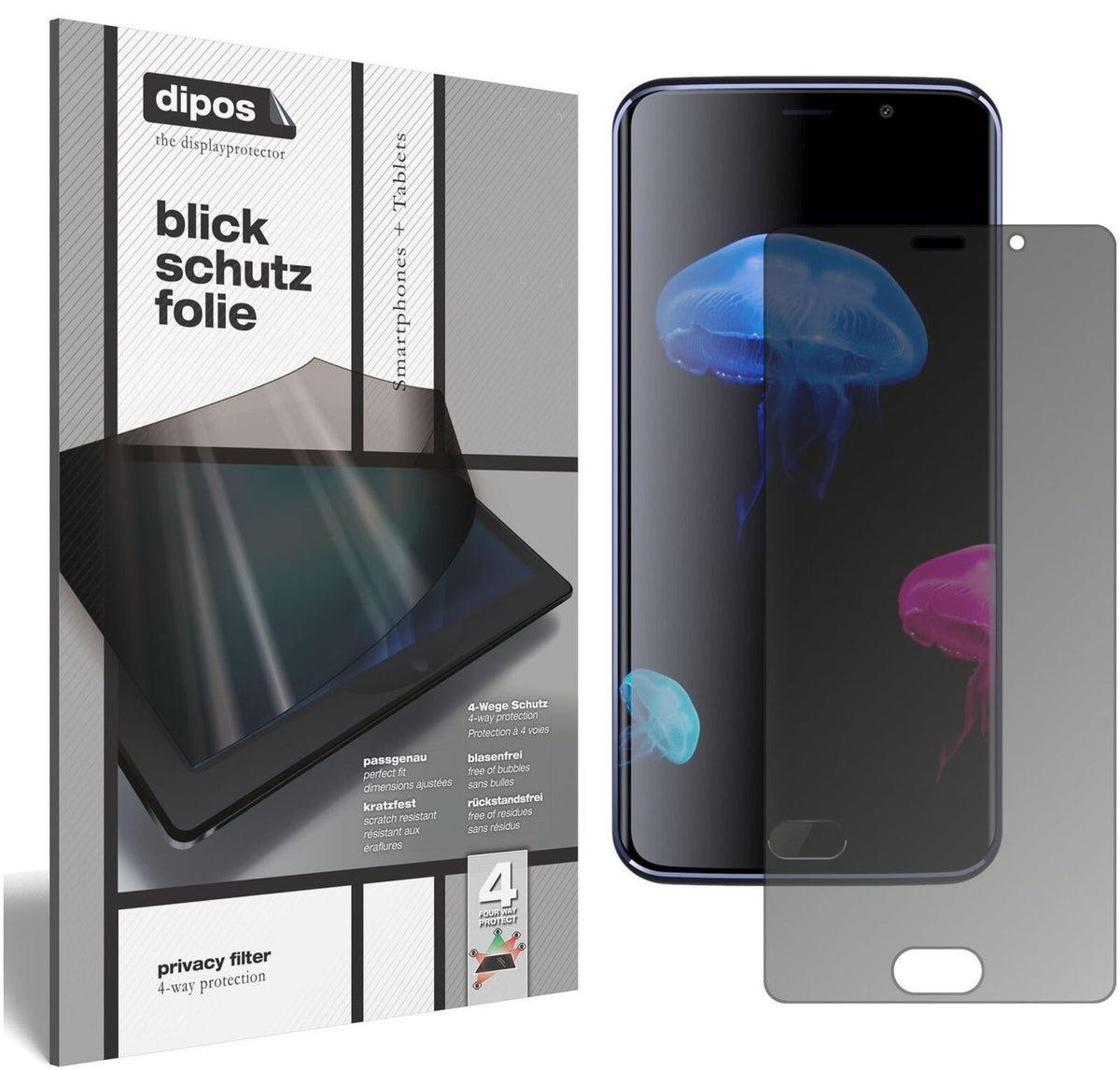 Blickschutzfolie für Elephone S7 matt Schutzfolie (1)