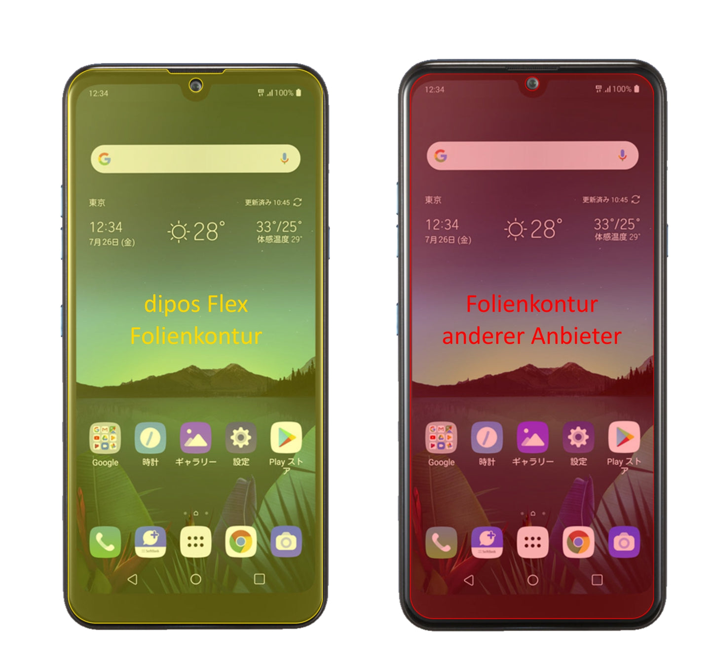 3D Full Cover Displayschutzfolie: Case-freundlicher Schutz mit perfekter Passform für dein Display.