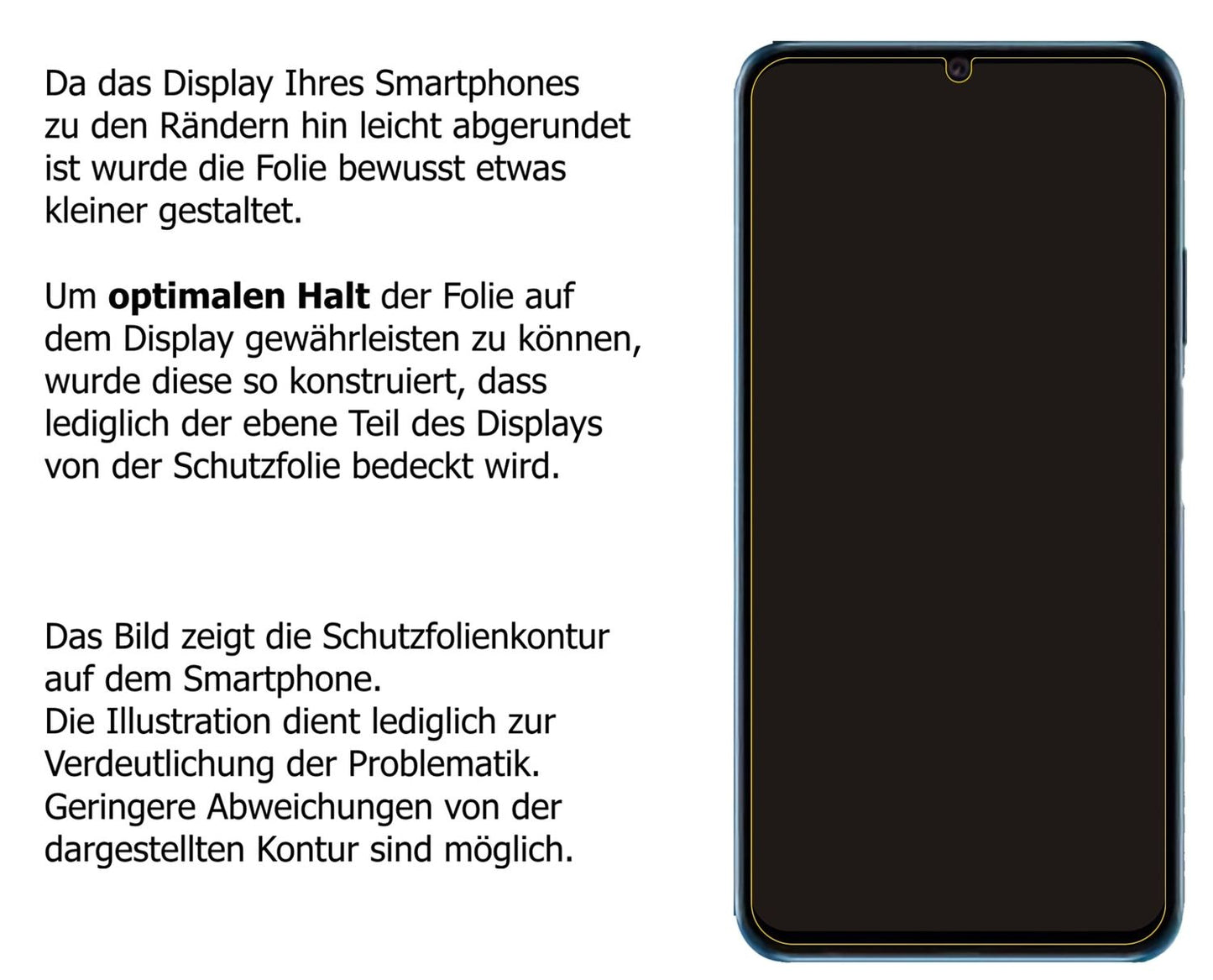Dünne und klare Folie passend zugeschnitten für Honor X30 Max
