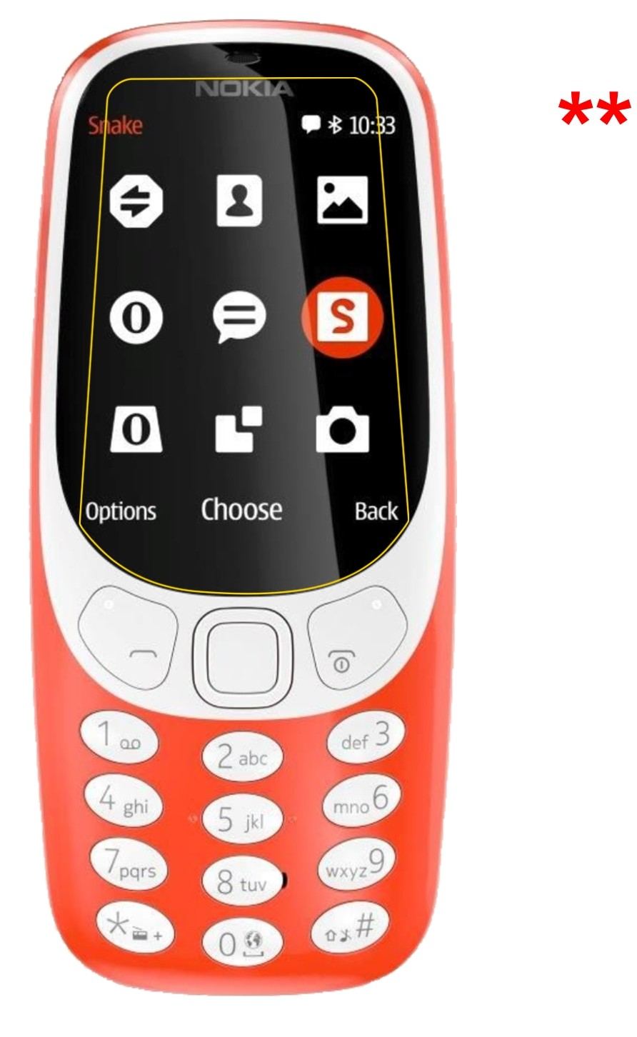Schutzfolie mit optimaler Passform, zur Verwendung mit Hüllen geeignet