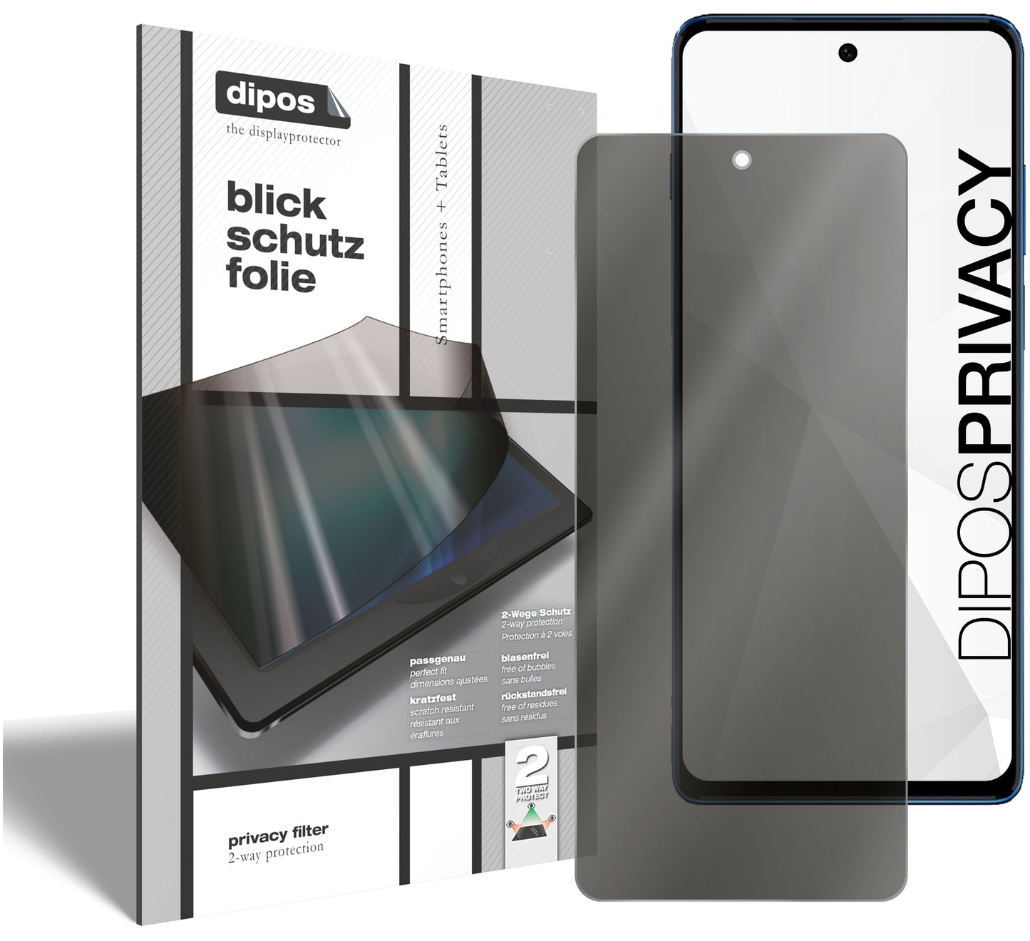 Displayschutzfolie passend für Motorola Moto G200