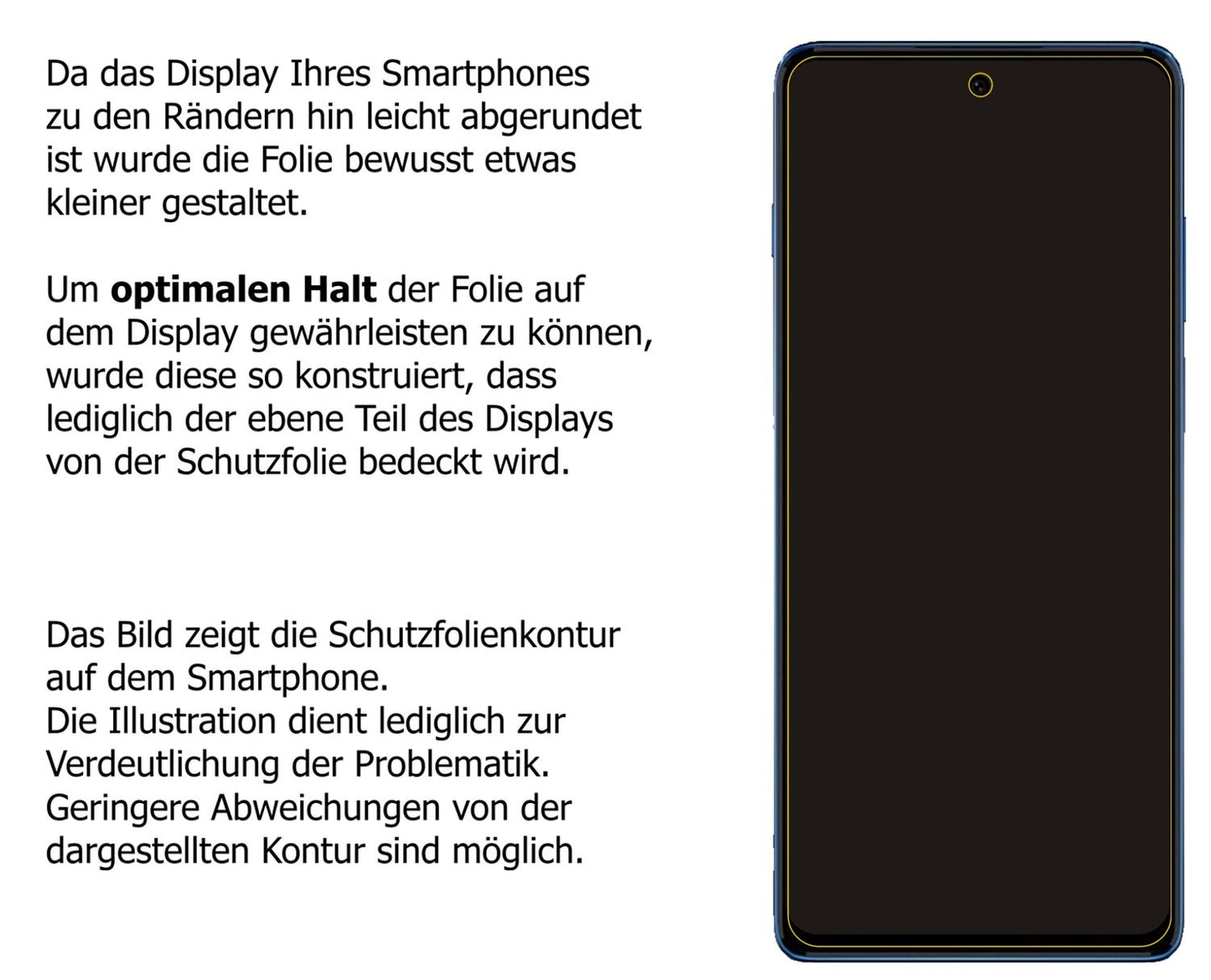 5x Schutzfolie matt für Motorola Moto G200 Display-Schutzfolie
