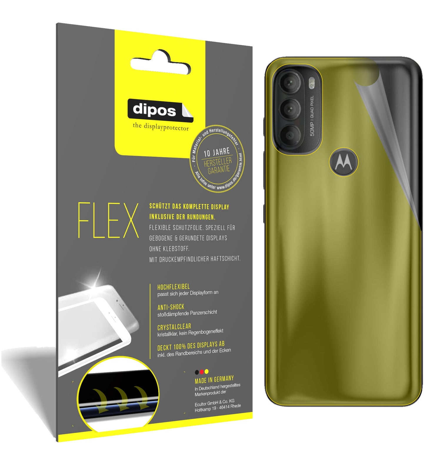 3D Full Cover Displayschutzfolie: Case-freundlicher Schutz mit perfekter Passform für dein Display.