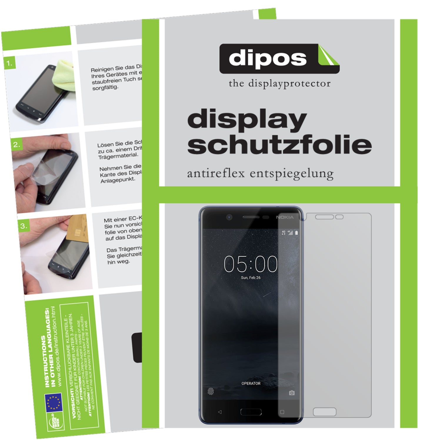 Displayschutzfolie passend für Nokia 5