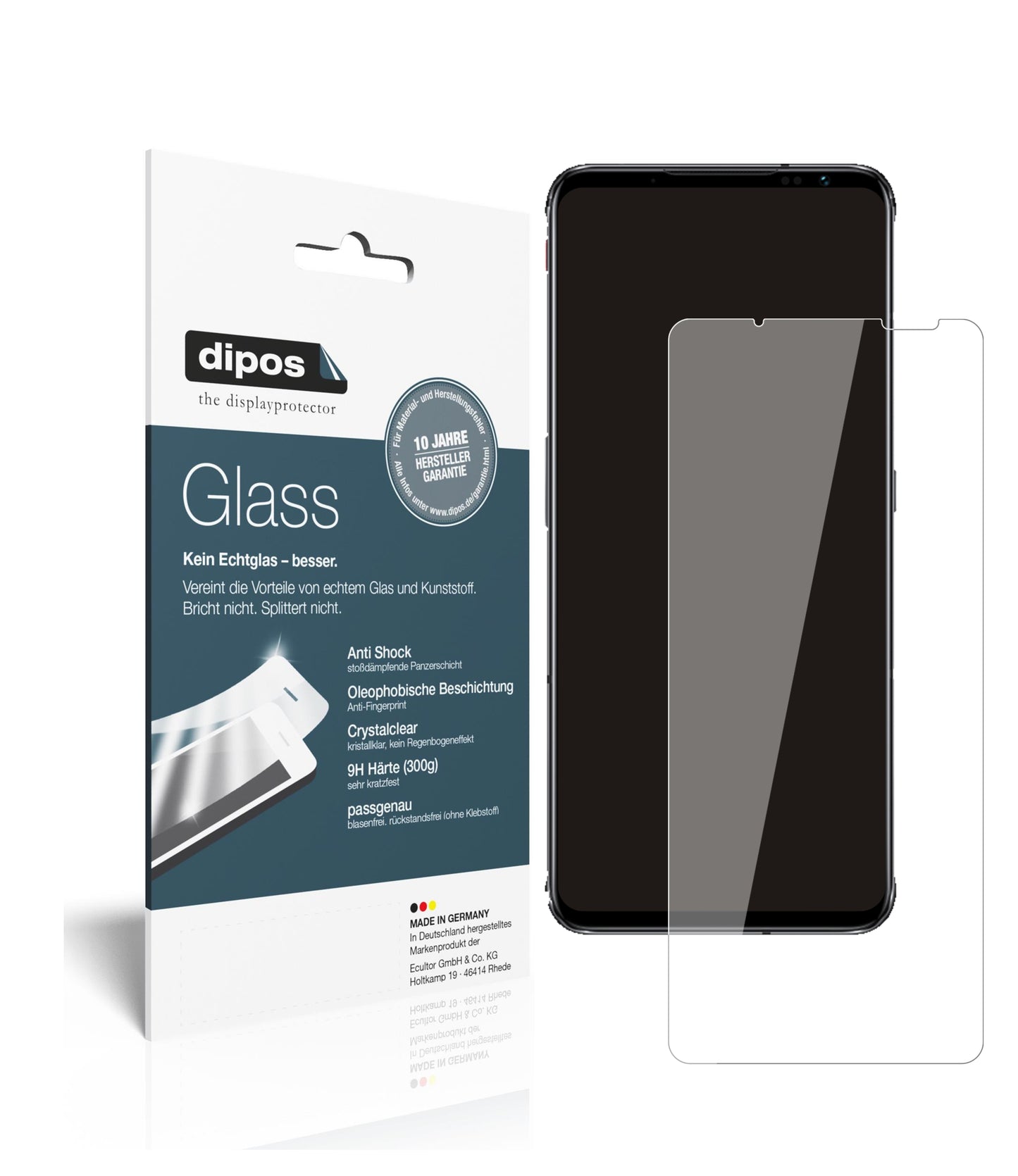Perfekte Passform und ultimative Qualität: Unser 9H Panzerglas bietet Schutz für nubia-Red Magic 6 Pro
