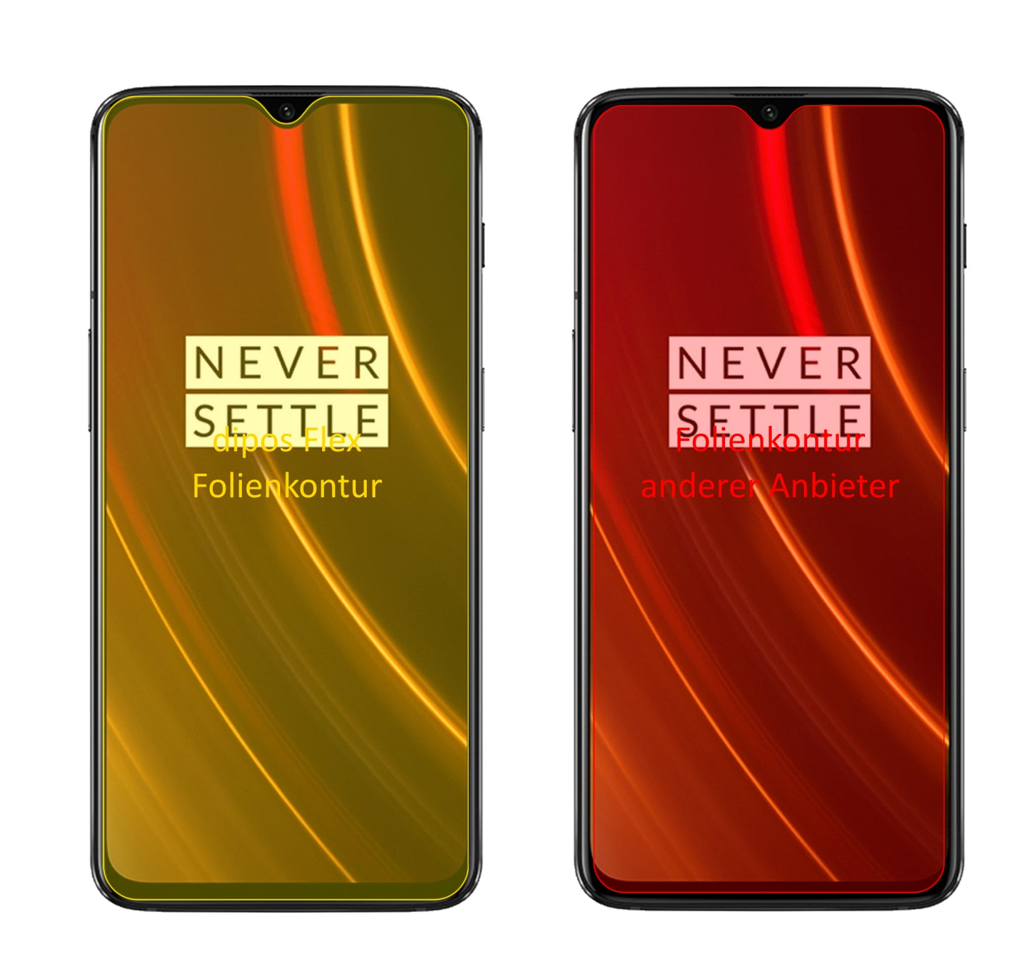 3D Full Cover Displayschutzfolie: Case-freundlicher Schutz mit perfekter Passform für dein Display.