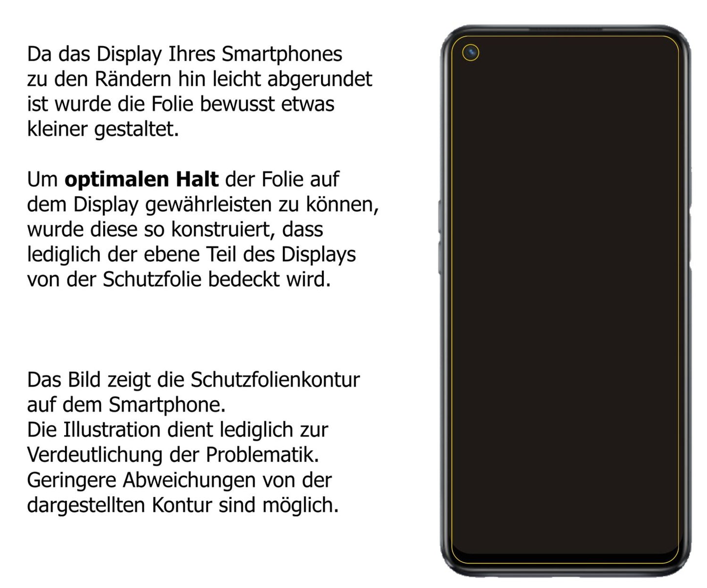 dipos Displayschutz für Oppo A93s 5G, mattierte Oberfläche, robuste Festigkeit und perfekte Passform