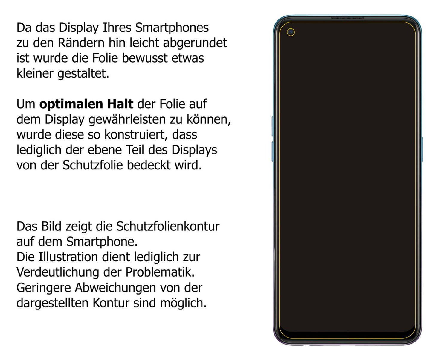 2x Schutzfolie matt für Oppo A94 Display-Schutzfolie