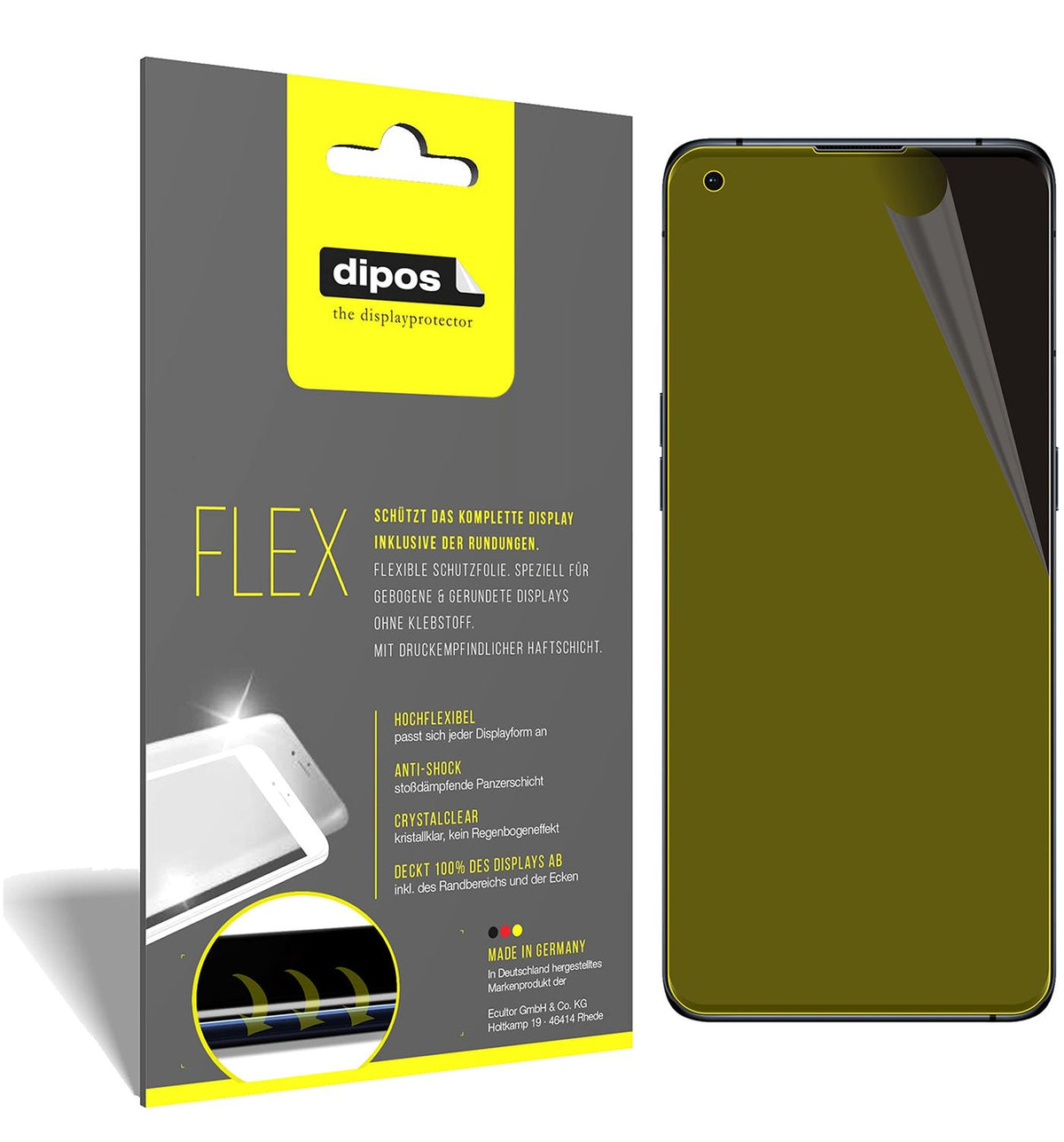 Displayschutzfolie passend für Oppo Find X3 Pro