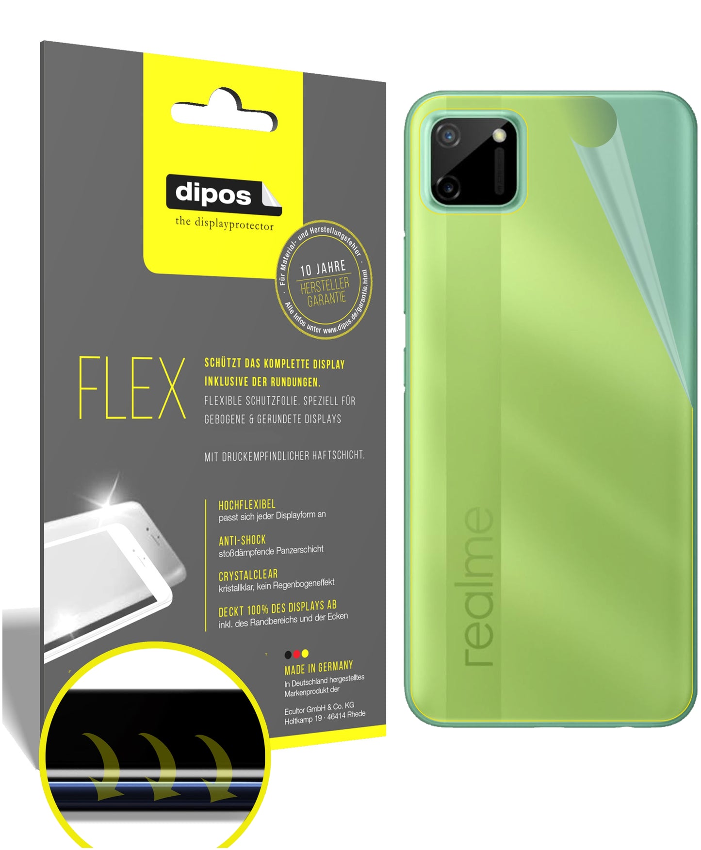 3D Full Cover Displayschutzfolie: Case-freundlicher Schutz mit perfekter Passform für dein Display.