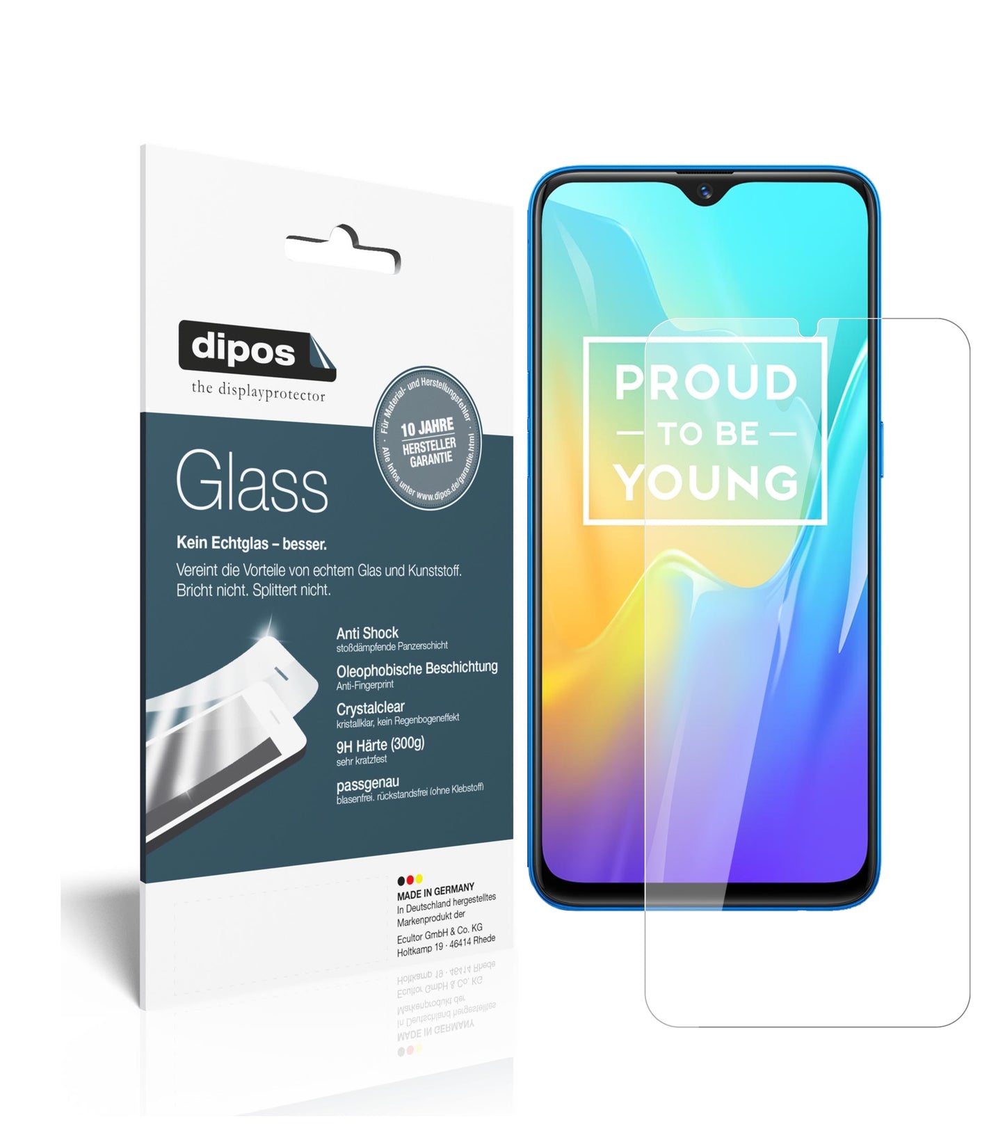 Perfekte Passform und ultimative Qualität: Unser 9H Panzerglas bietet Schutz für Oppo-Realme U1