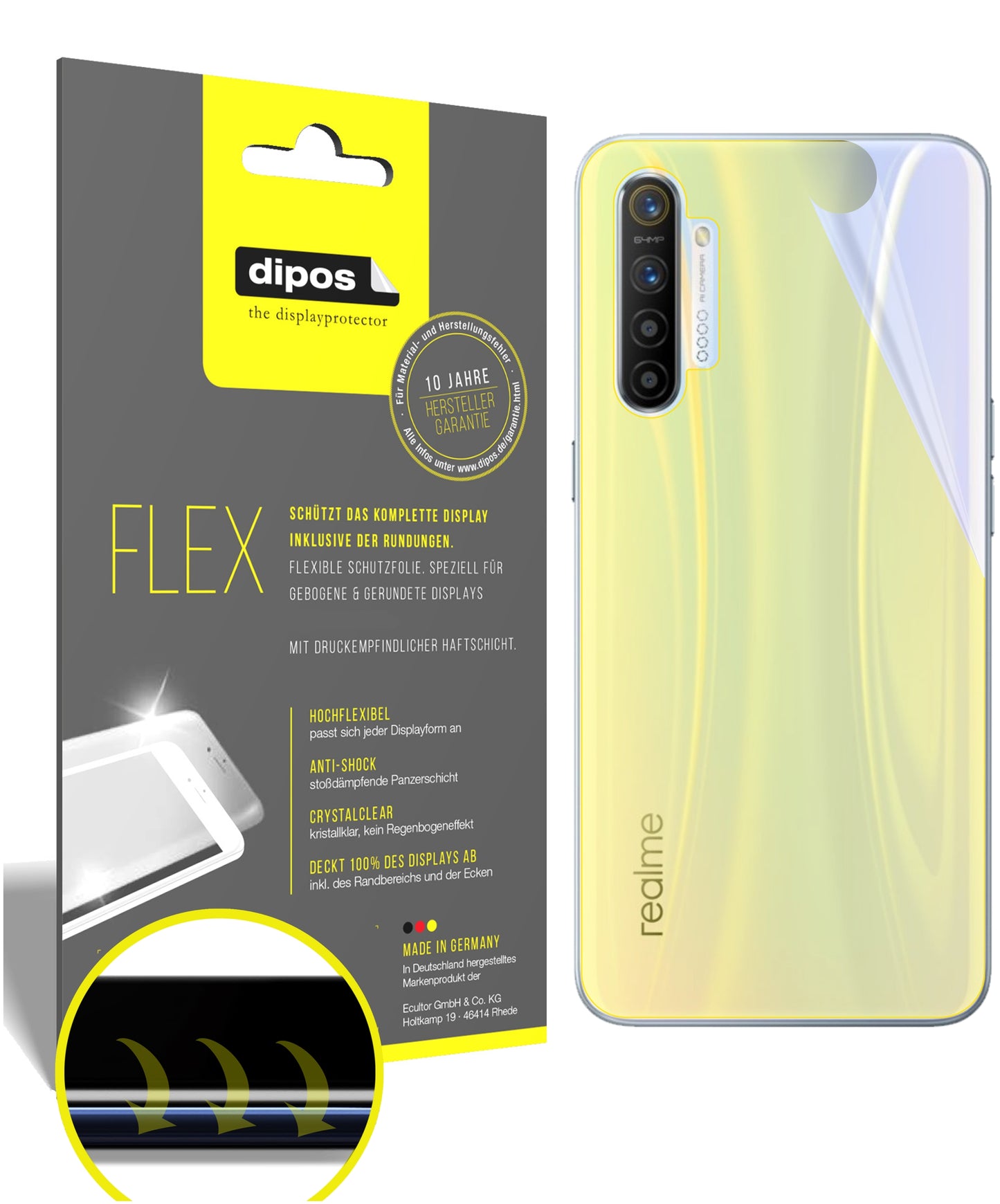 3D Full Cover Displayschutzfolie: Case-freundlicher Schutz mit perfekter Passform für dein Display.