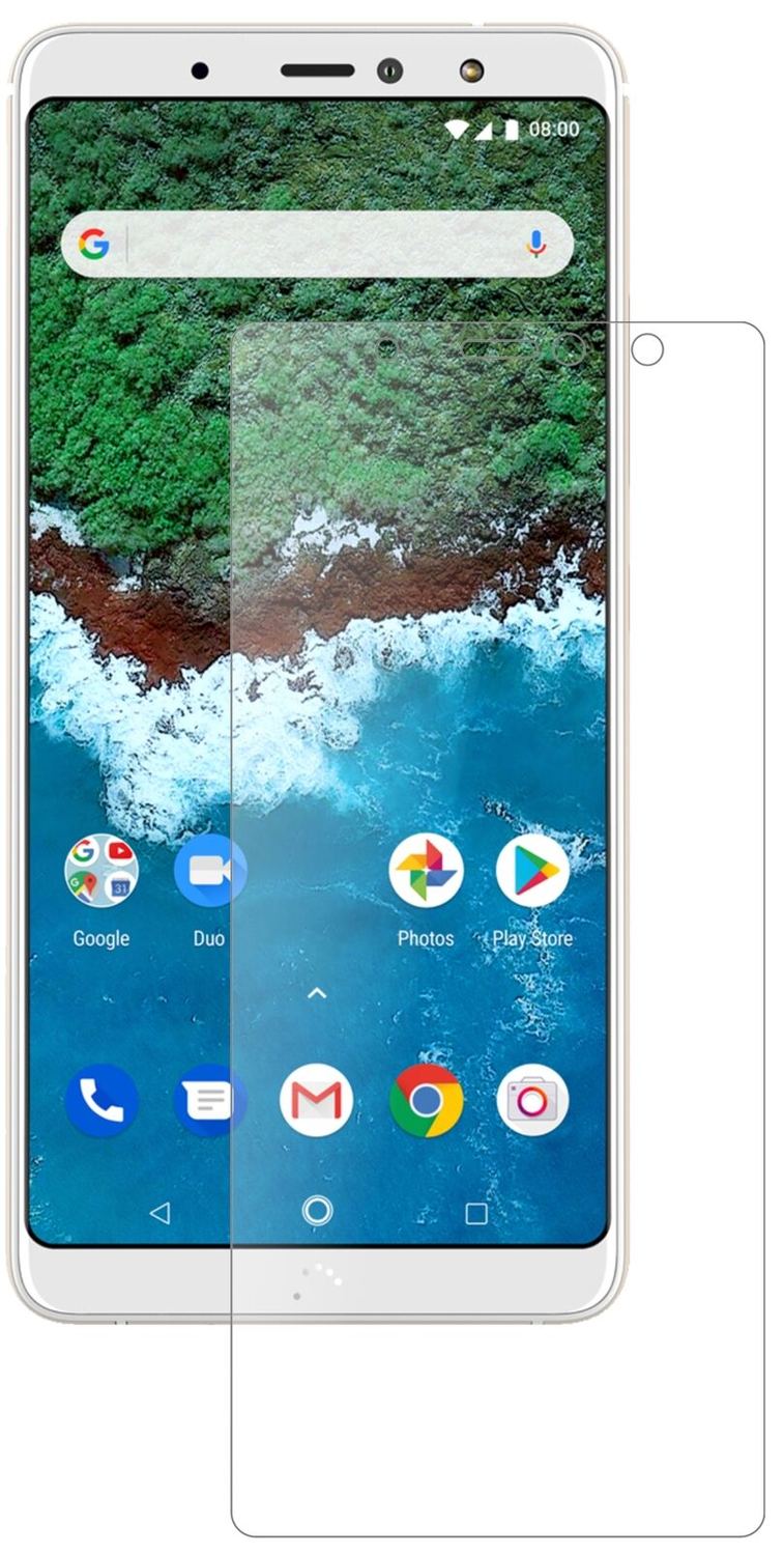 Matte Displayschutzfolie von dipos passend für BQ Aquaris X2, 9H kratzfest und blasenfrei montiert