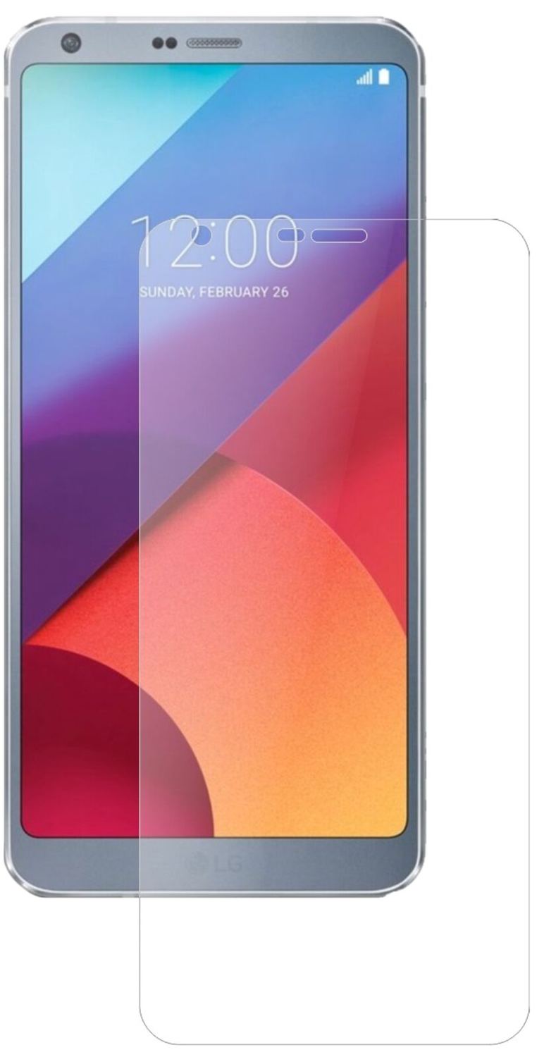 Matte Displayschutzfolie von dipos passend für LG G6 Pro, 9H kratzfest und blasenfrei montiert