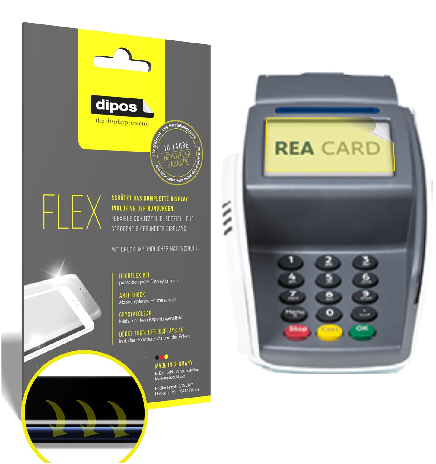 3D Full Cover Displayschutzfolie: Case-freundlicher Schutz mit perfekter Passform für dein Display.