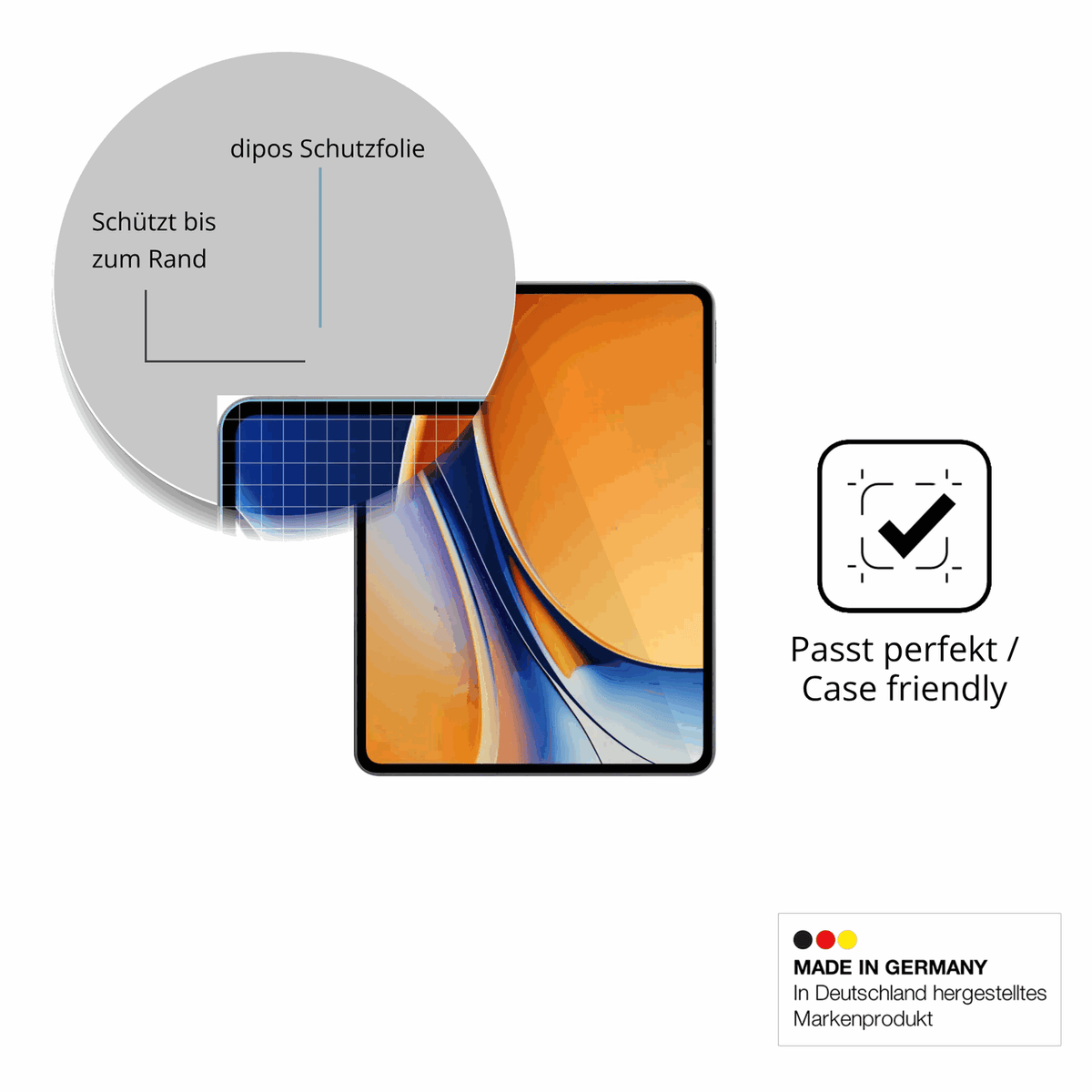 2x 9H Schutzfolie für Realme Pad 3 11.6 Zoll Panzerfolie