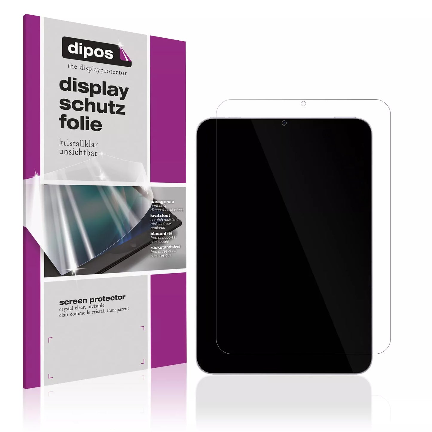 Displayschutzfolie passend für Apple iPad mini (2024) 7. Generation