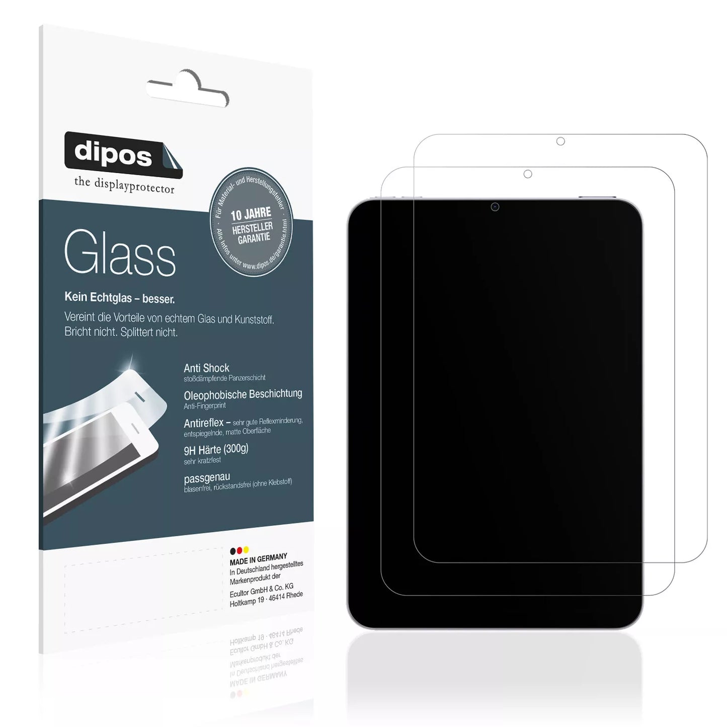 Displayschutzfolie passend für Apple iPad mini (2024) 7. Generation