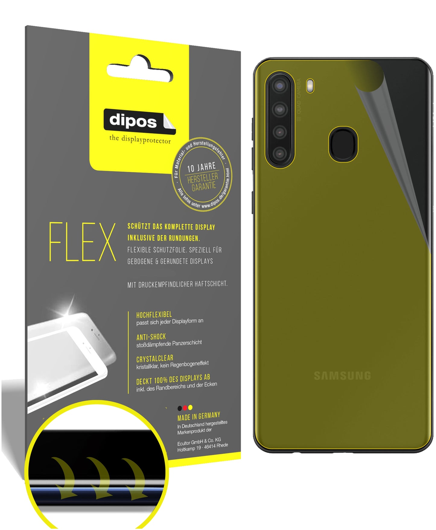 3D Full Cover Displayschutzfolie: Case-freundlicher Schutz mit perfekter Passform für dein Display.