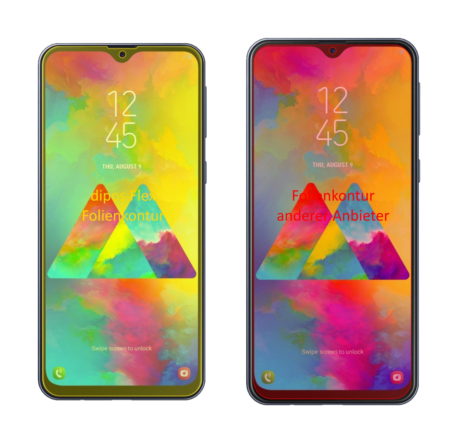 3D Full Cover Displayschutzfolie: Case-freundlicher Schutz mit perfekter Passform für dein Display.