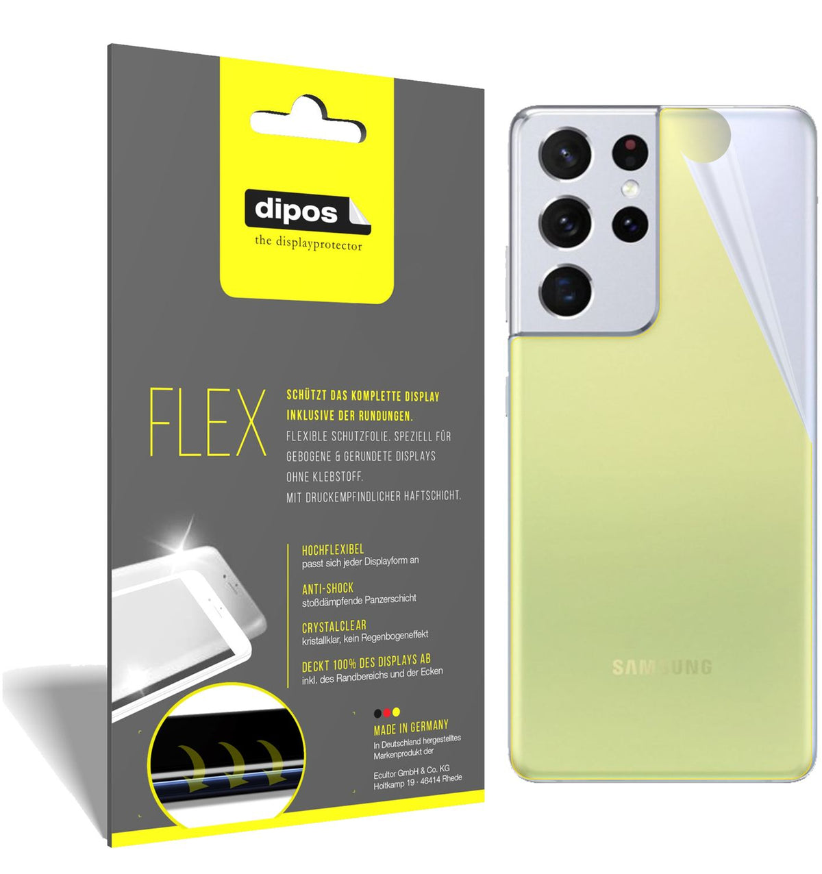 3D Full Cover Displayschutzfolie: Case-freundlicher Schutz mit perfekter Passform für dein Display.