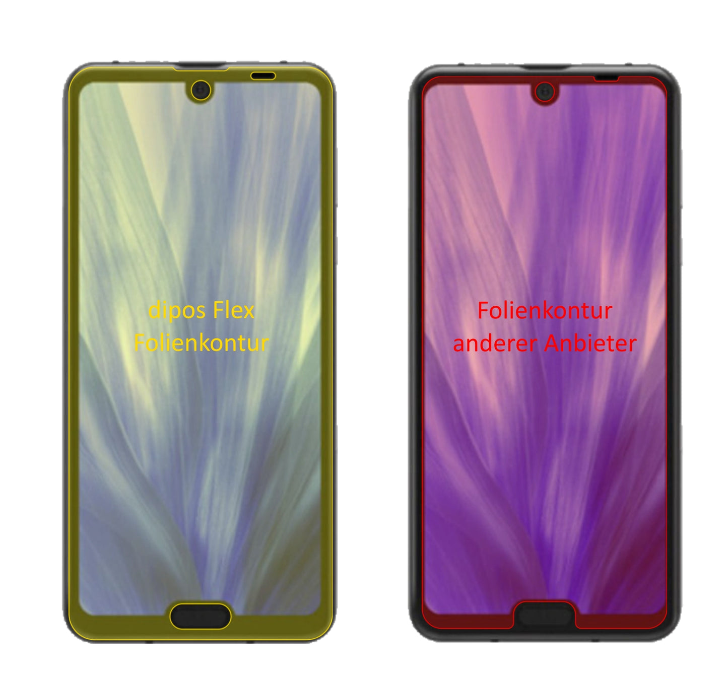 3D Full Cover Displayschutzfolie: Case-freundlicher Schutz mit perfekter Passform für dein Display.