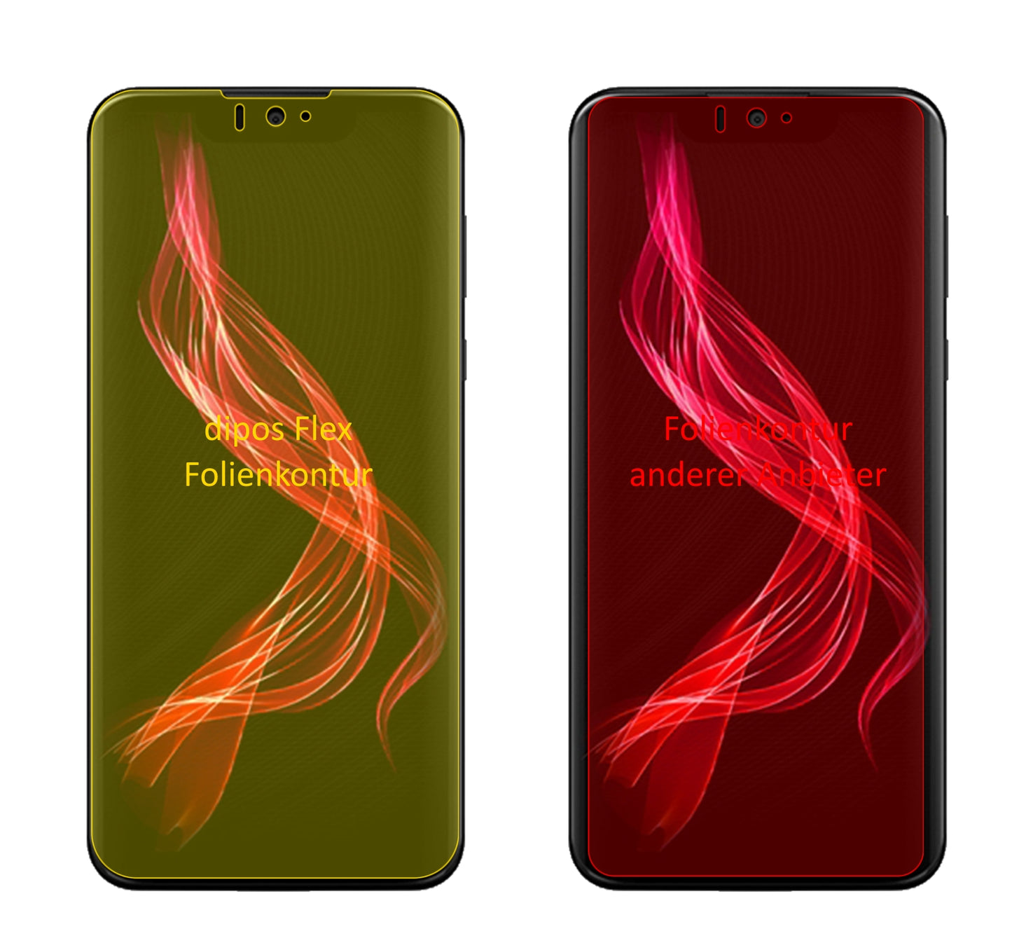 3D Full Cover Displayschutzfolie: Case-freundlicher Schutz mit perfekter Passform für dein Display.