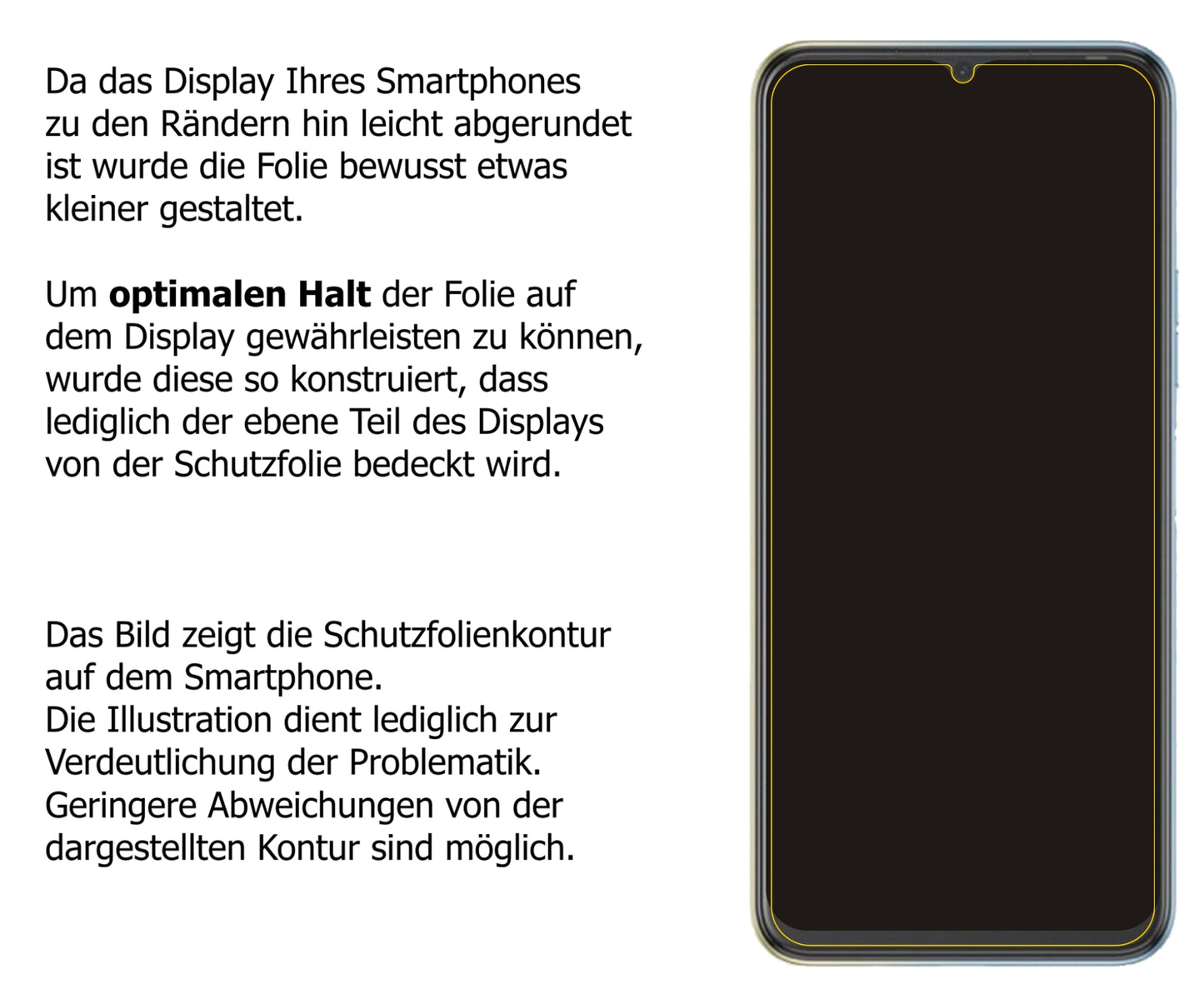 6x Schutzfolie klar für Tecno Spark 8P Display-Schutzfolie