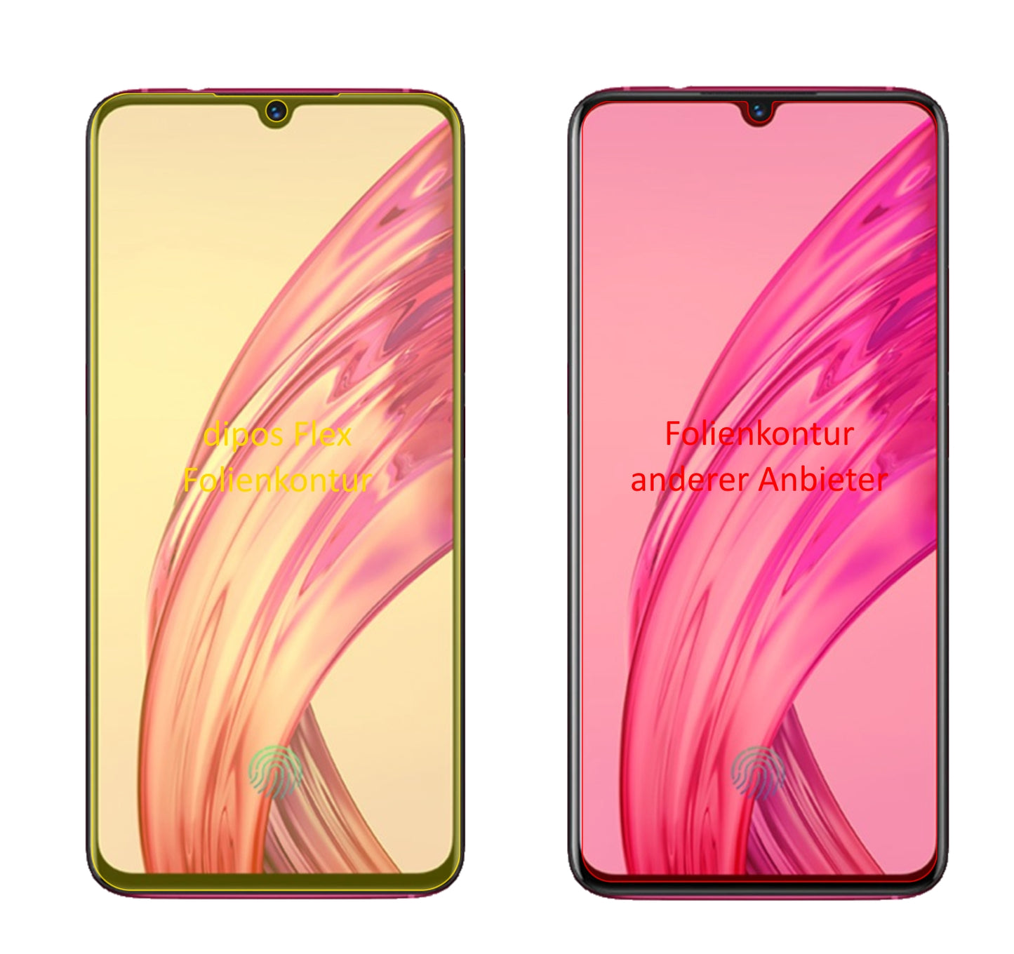 3D Full Cover Displayschutzfolie: Case-freundlicher Schutz mit perfekter Passform für dein Display.