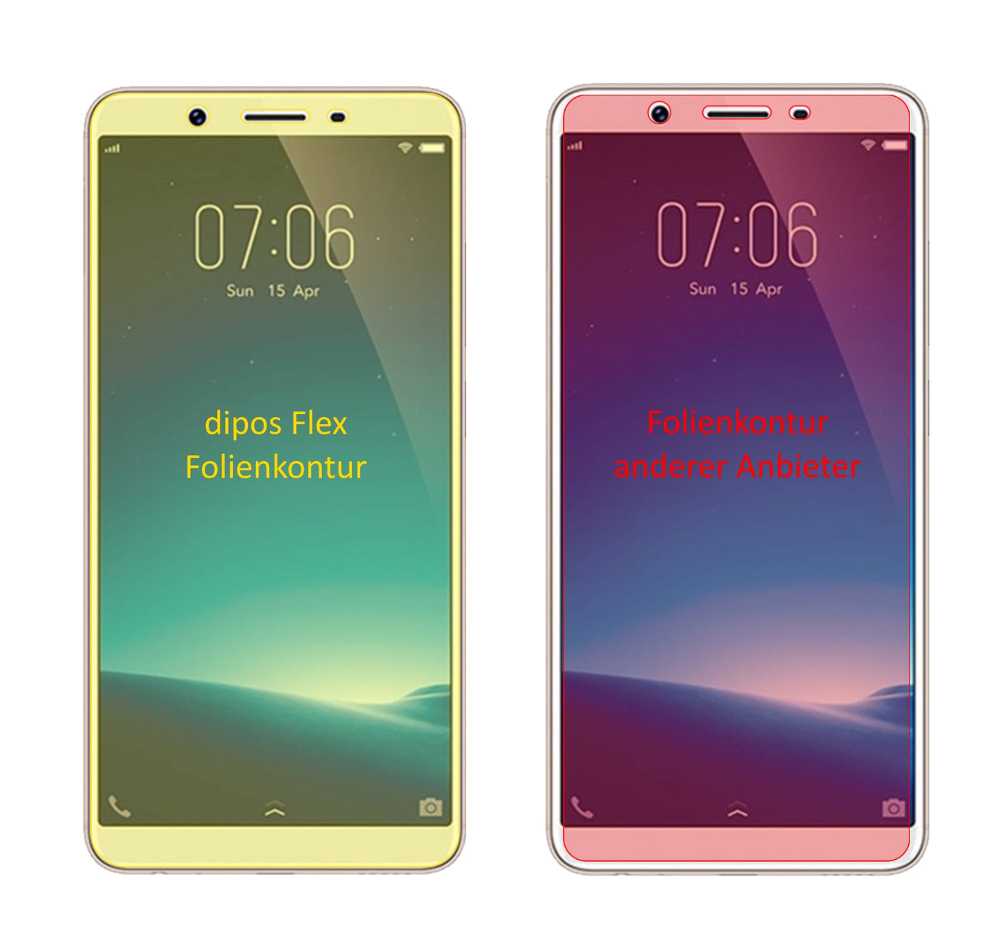 3D Full Cover Displayschutzfolie: Case-freundlicher Schutz mit perfekter Passform für dein Display.