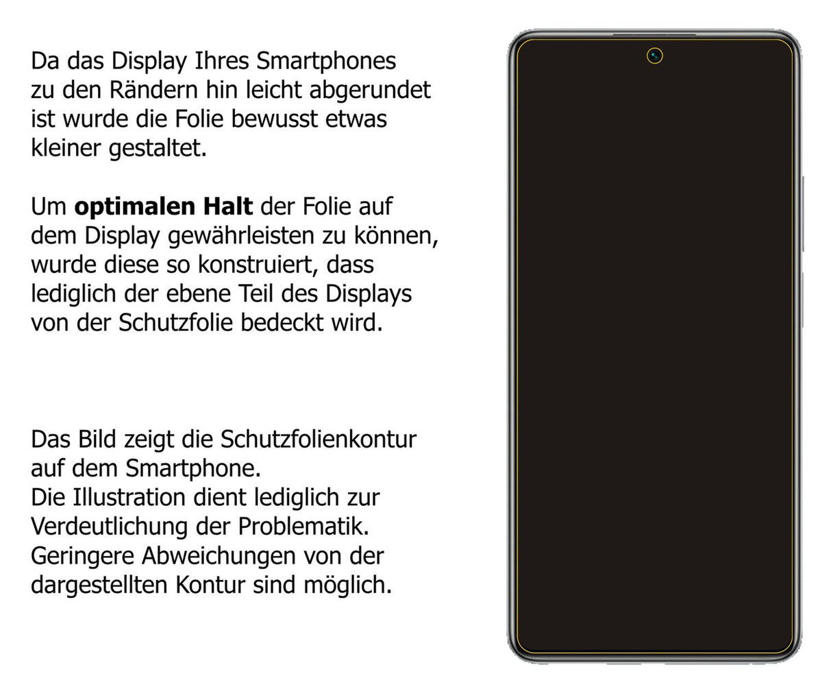 2x Schutzfolie klar für Xiaomi 11T Pro Display-Schutzfolie