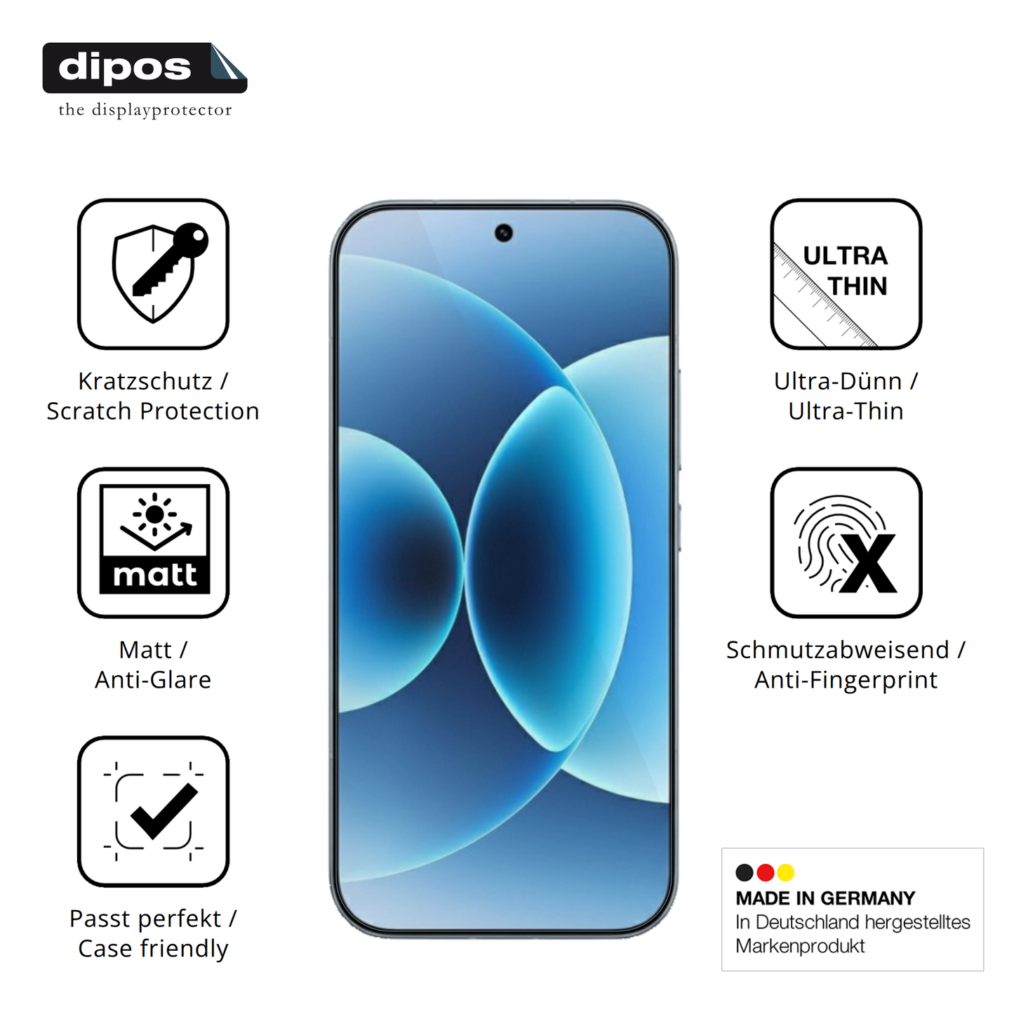 4x Schutzfolie matt für Xiaomi 17 Pro Display-Schutzfolie