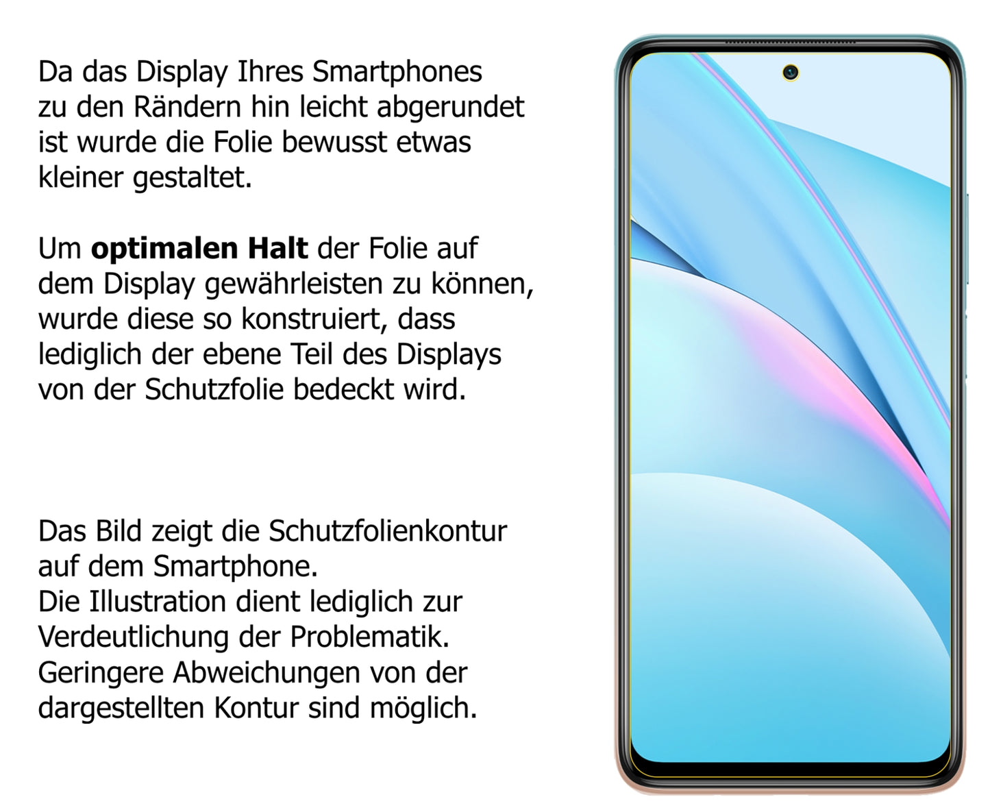 6x Schutzfolie matt für Xiaomi Mi 10T Lite Display-Schutzfolie (3x Vorderseite + 3x Rückseite)