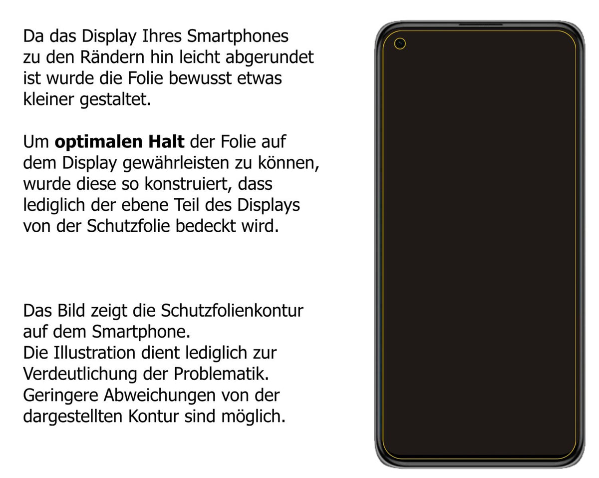 1x Schutzfolie matt für Xiaomi Mi 11 Lite 5G Display-Schutzfolie