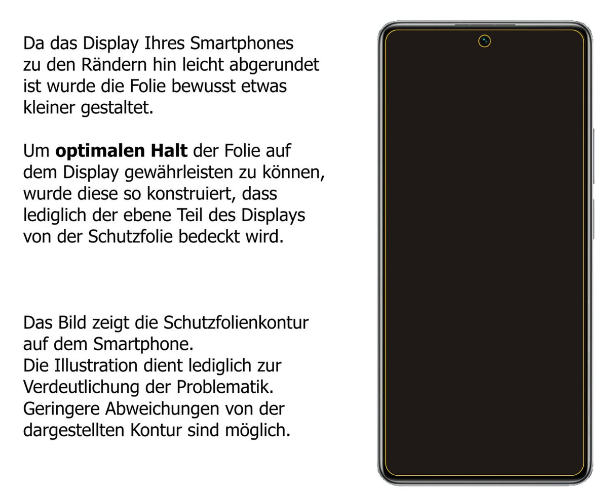 2x Schutzfolie klar für Xiaomi Mi 11T Pro Display-Schutzfolie