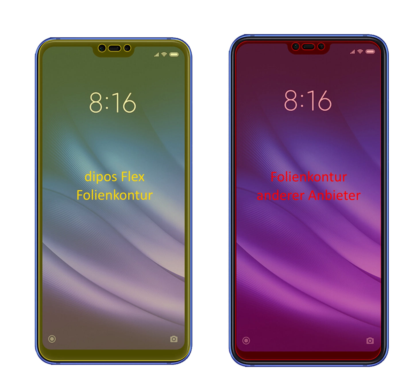 3D Full Cover Displayschutzfolie: Case-freundlicher Schutz mit perfekter Passform für dein Display.
