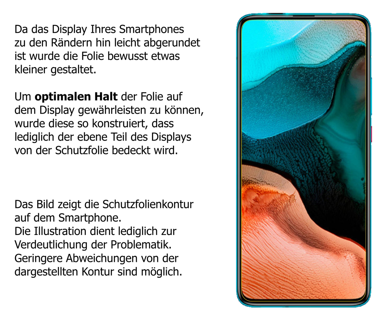 6x Schutzfolie klar für Xiaomi Redmi K30 Ultra Display-Schutzfolie