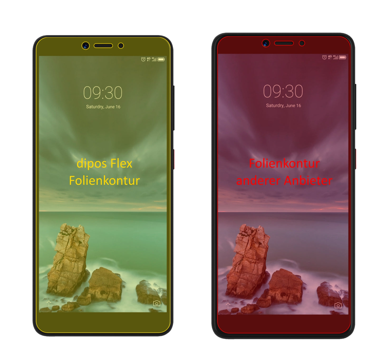 3D Full Cover Displayschutzfolie: Case-freundlicher Schutz mit perfekter Passform für dein Display.