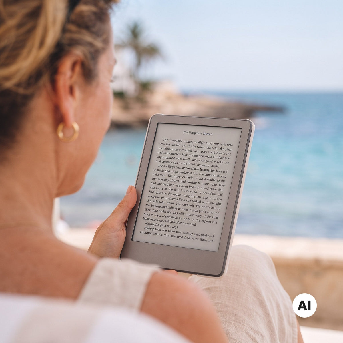 E-Book-Reader-Schutzfolien – KI-generiertes Symbolbild